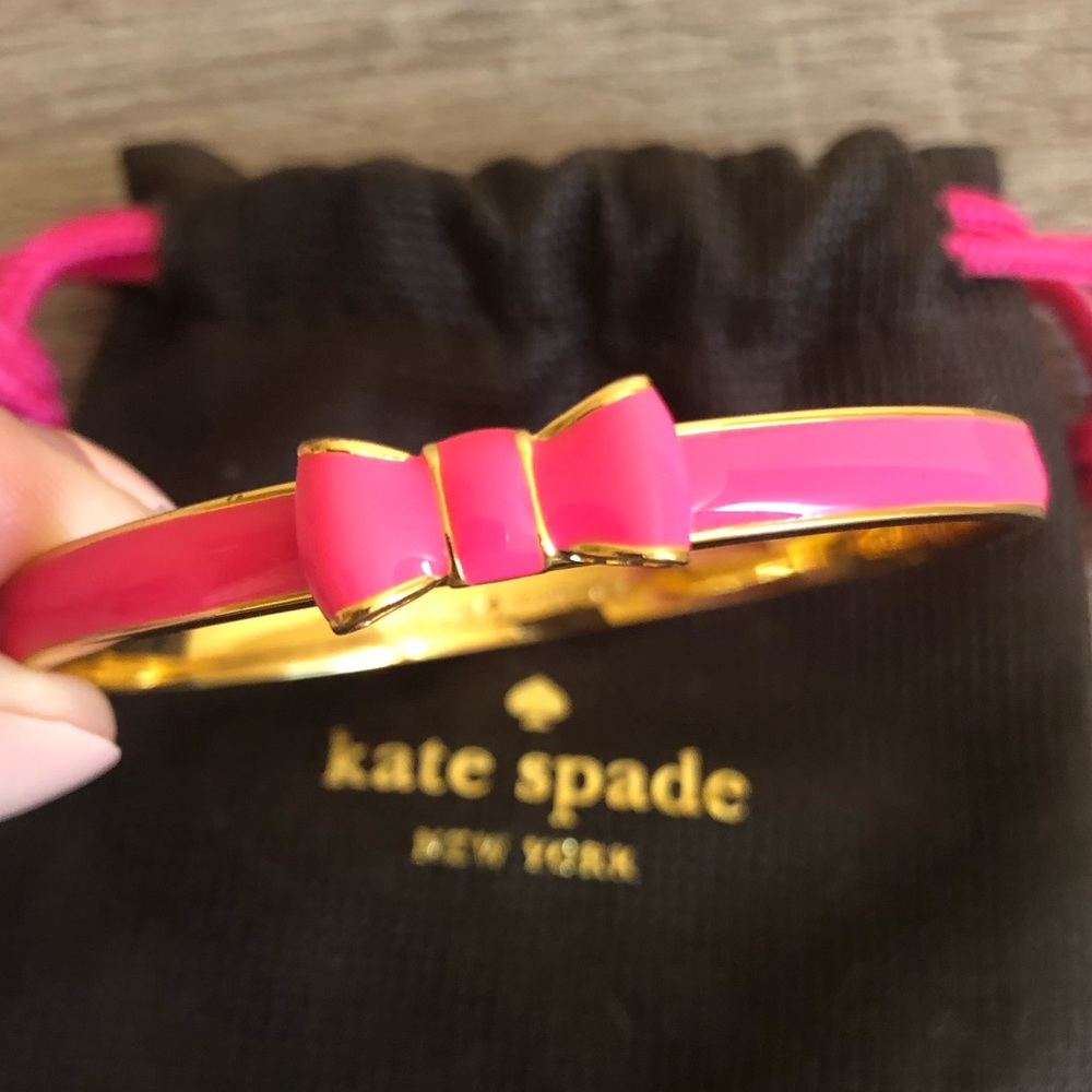 Bright Pink Kate Spade Bangle